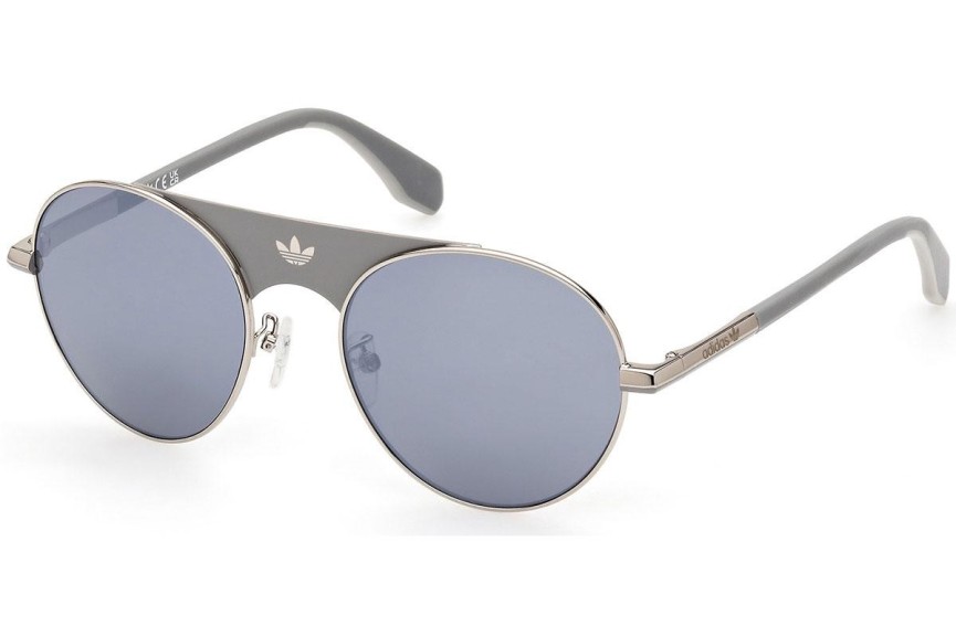 Sonnenbrille Adidas Originals OR0092 16C Rund Silber