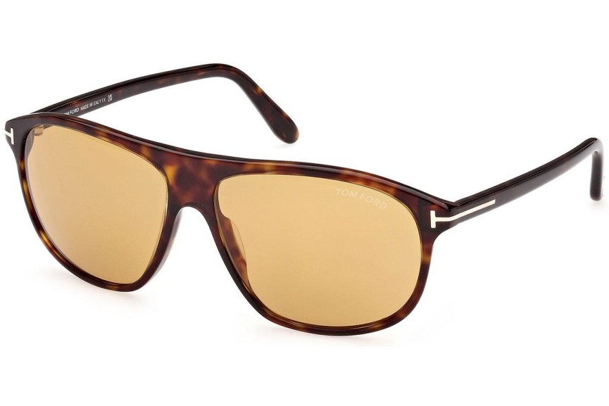 Sonnenbrille Tom Ford FT1027 52E Pilot Havanna