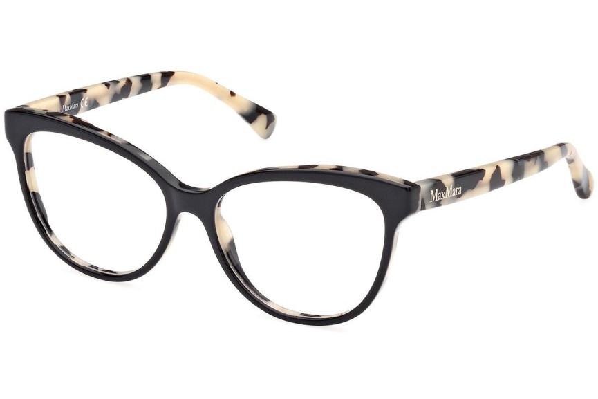 Glasses Max Mara MM5093 005 Cat Eye Schwarz