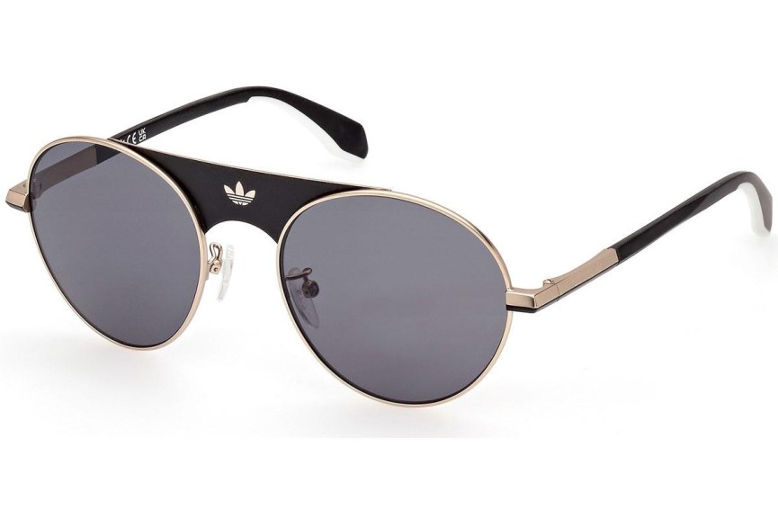 Sonnenbrille Adidas Originals OR0092 32A Rund Gold