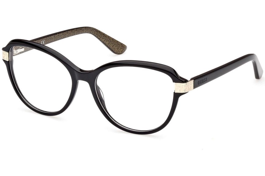 Glasses Guess GU2955 001 Cat Eye Schwarz