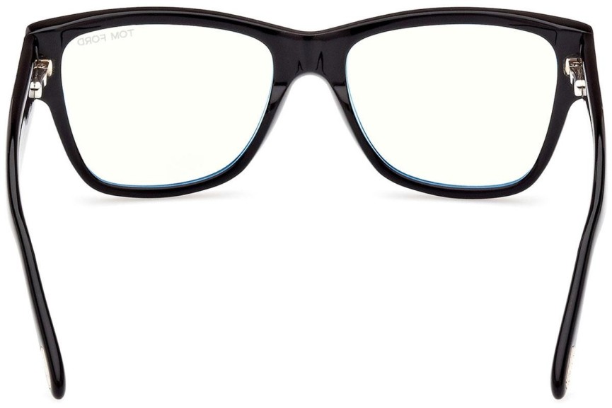 Brillen Tom Ford FT5878-B 001 Quadratisch Schwarz