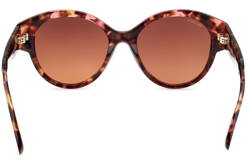 Sonnenbrille Max&Co. MO0076 55F Rund Havanna