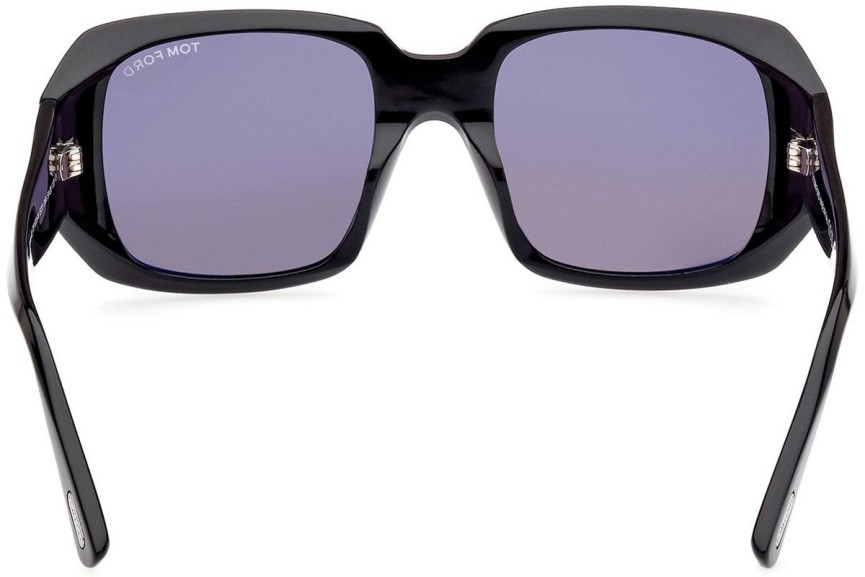 Sunglasses Tom Ford FT1035-N 01A Quadratisch Schwarz