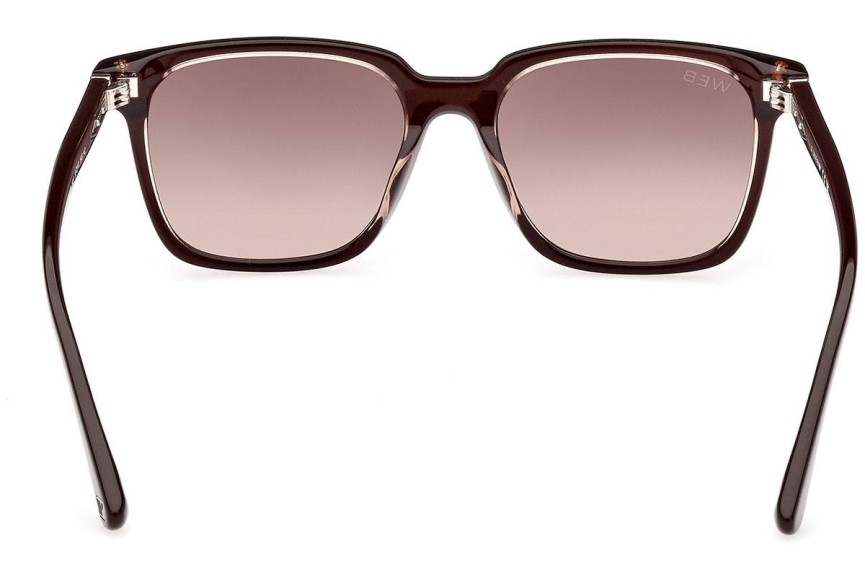 Sunglasses Web WE0348 50F Quadratisch Braun