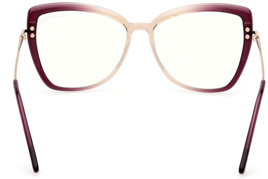 Glasses Tom Ford FT5882-B 083 Cat Eye Mehrfarbig