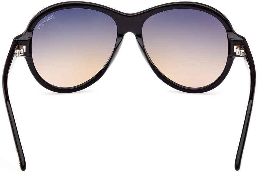 Sonnenbrille Tom Ford FT1033 01B Groß Schwarz