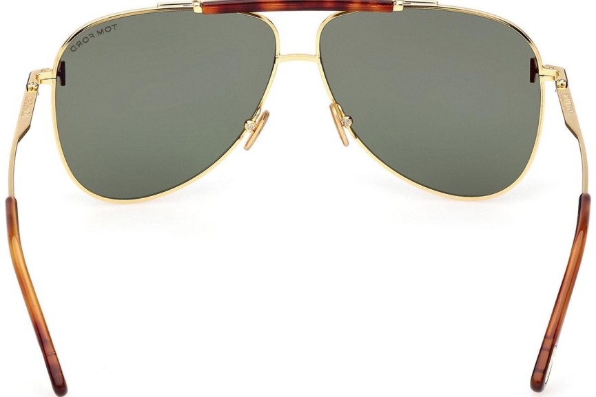 Sonnenbrille Tom Ford FT1018 30N Pilot Gold