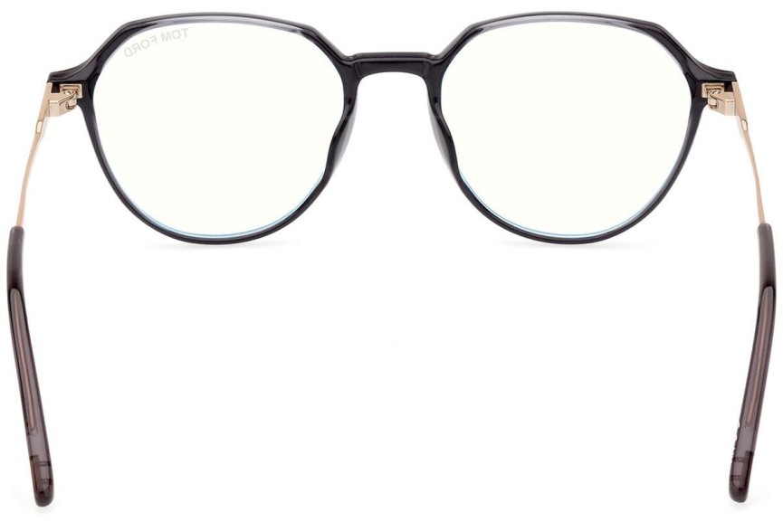 Brillen Tom Ford FT5875-B 020 Rund Schwarz