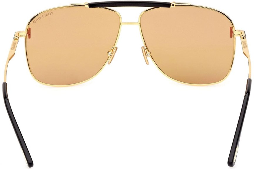 Sonnenbrille Tom Ford FT1017 30E Pilot Gold