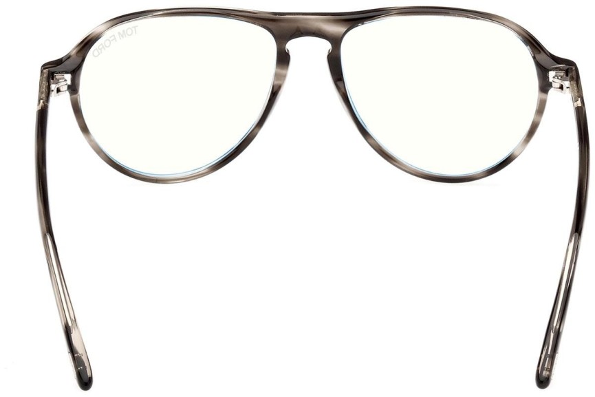 Glasses Tom Ford FT5869-B 020 Pilot Grau