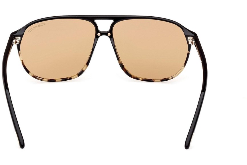 Sunglasses Tom Ford FT1026 05E Pilot Schwarz