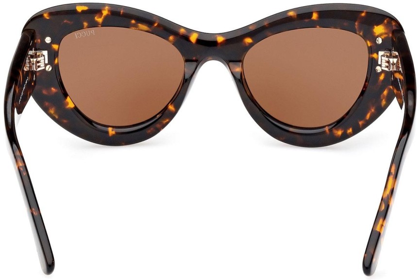 Sonnenbrille Emilio Pucci EP0212 52E Cat Eye Havanna