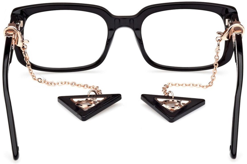 Glasses Guess GU2959 001 Rechteck Schwarz