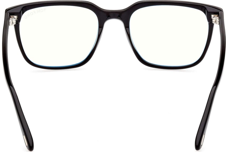 Glasses Tom Ford FT5818-B 001 Quadratisch Schwarz