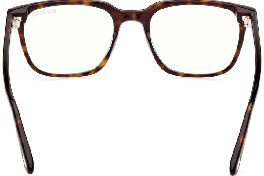 Glasses Tom Ford FT5818-B 052 Quadratisch Havanna