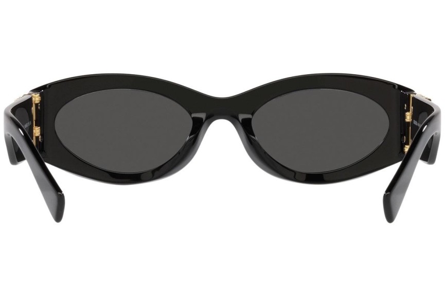 Sonnenbrille Miu Miu MU11WS 1AB5S0 Oval Schwarz