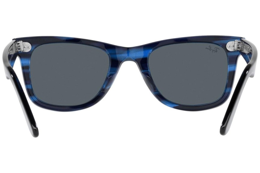 Sonnenbrille Ray-Ban Wayfarer RB2140 1361R5 Quadratisch Blau