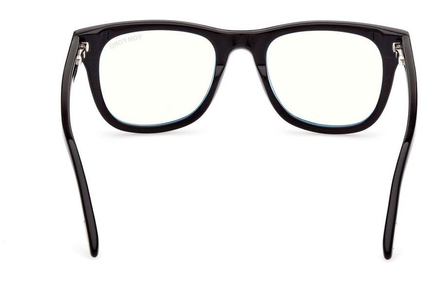 Brillen Tom Ford FT5820-B 001 Quadratisch Schwarz