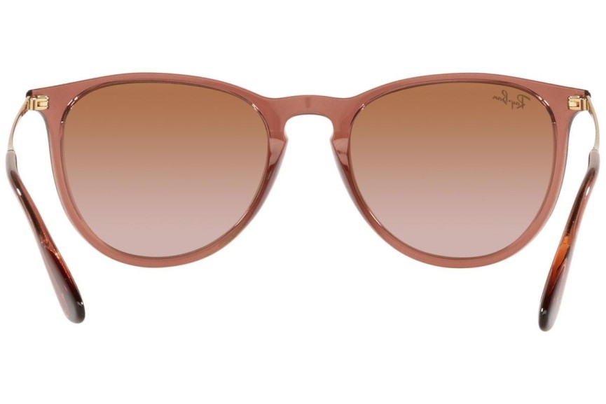 Sunglasses Ray-Ban Erika RB4171 659013 Rund Braun