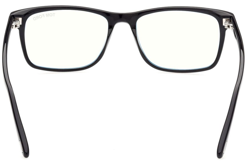 Brillen Tom Ford FT5752-B 001 Rechteck Schwarz