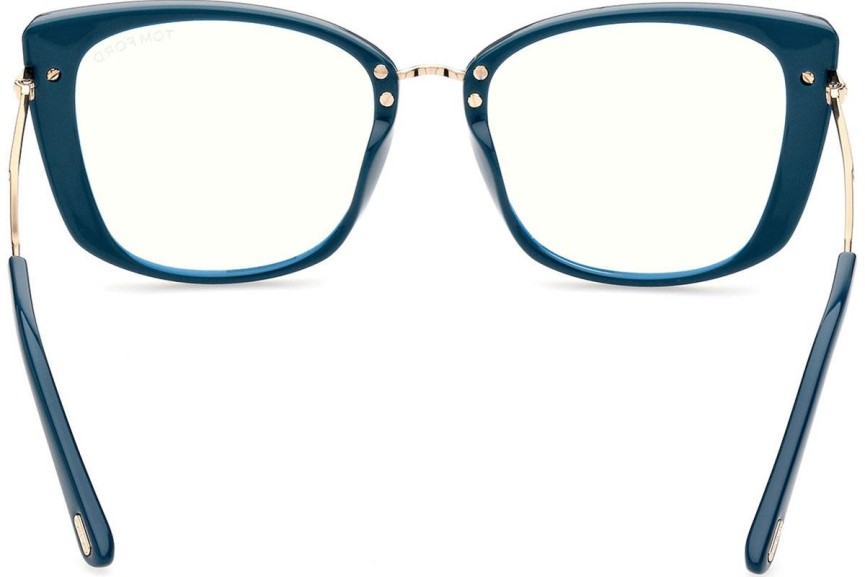 Glasses Tom Ford FT5816-B 089 Cat Eye Blau