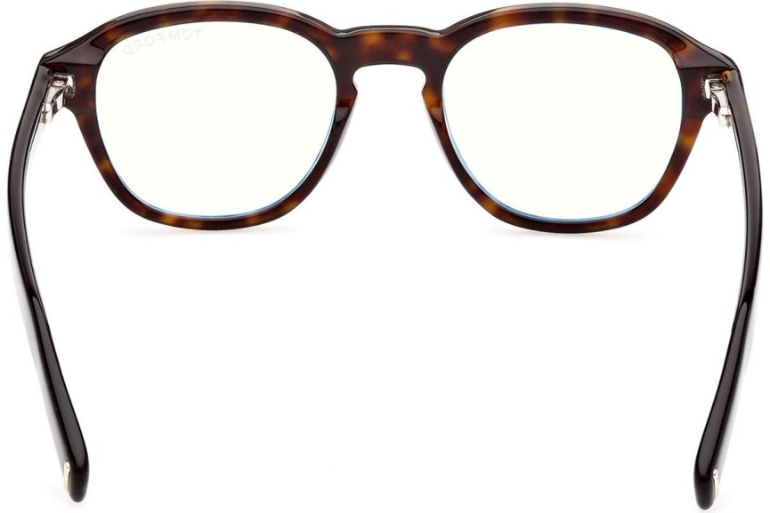 Brillen Tom Ford FT5821-B 052 Rund Havanna