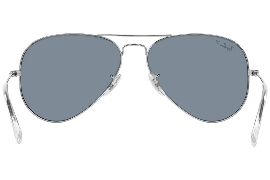 Sonnenbrille Ray-Ban Aviator RB3025 003/02 Polarized Pilot Silber