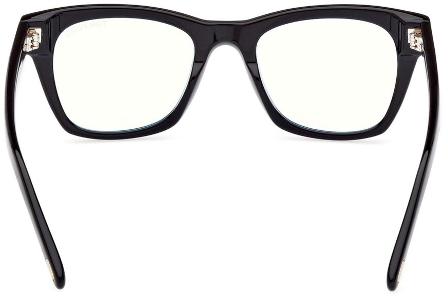 Brillen Tom Ford FT5886-B 001 Quadratisch Schwarz