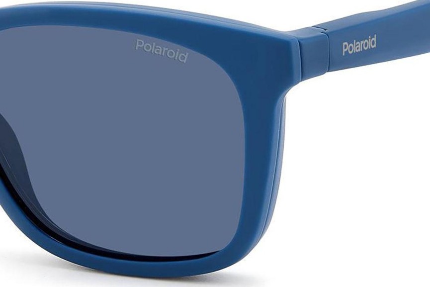 Brillen Polaroid PLD2148/CS FLL/C3 Polarized Quadratisch Blau