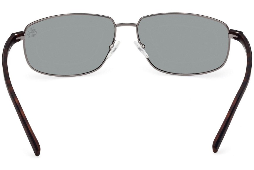 Sonnenbrille Timberland TB9325 09R Polarized Rechteck Silber