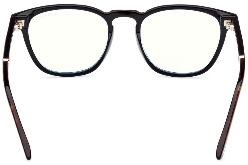 Glasses Tom Ford FT5890-B 005 Rund Schwarz