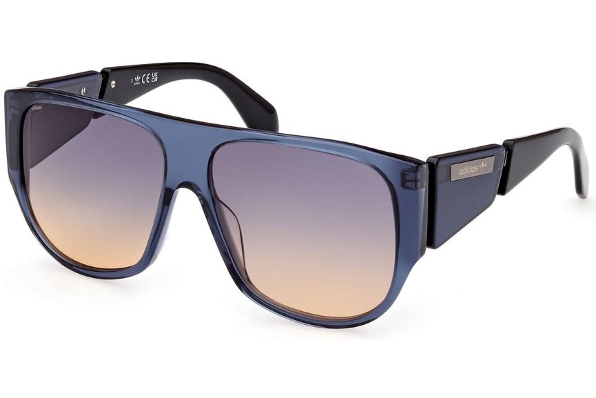 Sunglasses Adidas Originals OR0097 92W Quadratisch Blau