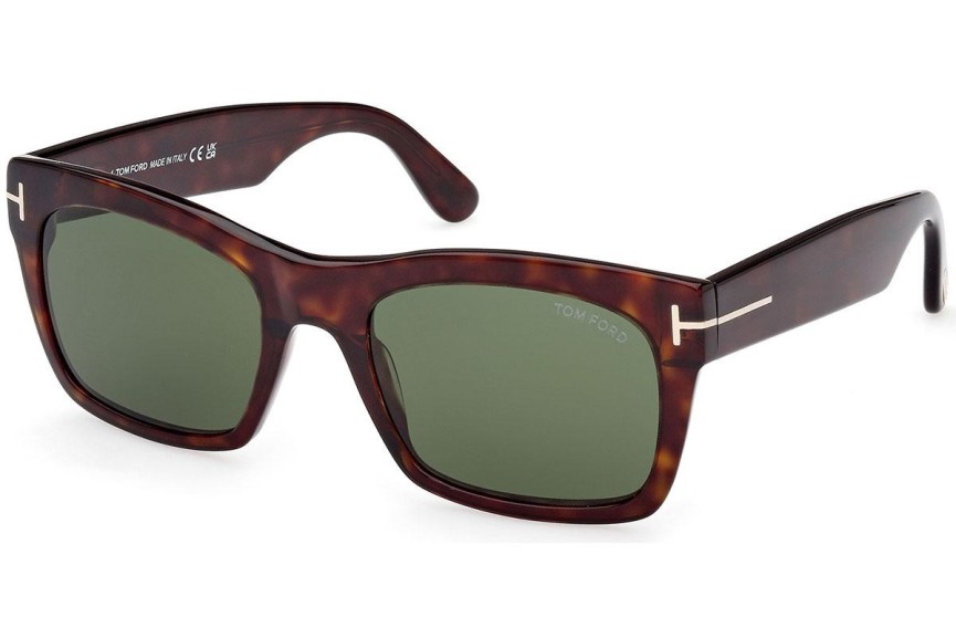 Sonnenbrille Tom Ford Nico 2 FT1062 52N Quadratisch Havanna