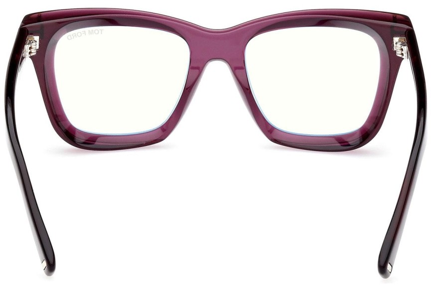 Brillen Tom Ford FT5881-B 081 Quadratisch Lila