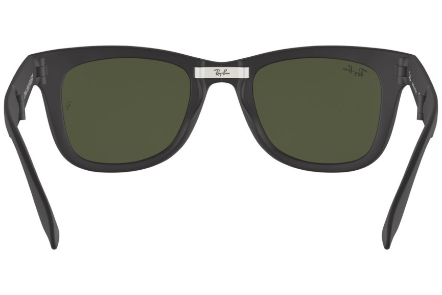 Sunglasses Ray-Ban Folding Wayfarer Classic RB4105 601S Quadratisch Schwarz