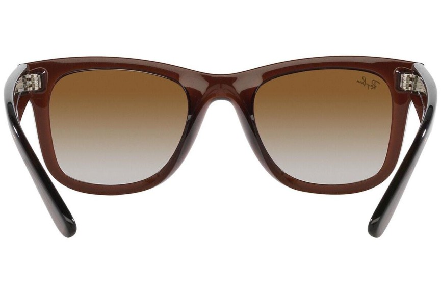 Sonnenbrille Ray-Ban Wayfarer Reverse RBR0502S 6709CB Quadratisch Braun