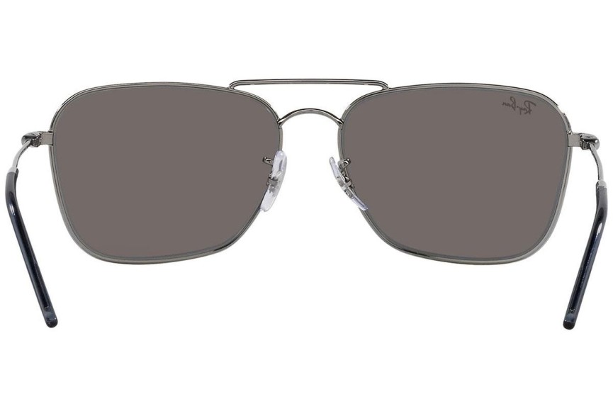 Sonnenbrille Ray-Ban Caravan Reverse RBR0102S 004/GA Rechteck Grau