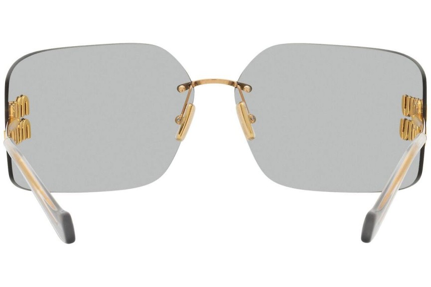 Sonnenbrille Miu Miu MU54YS 5AK30B Quadratisch Gold