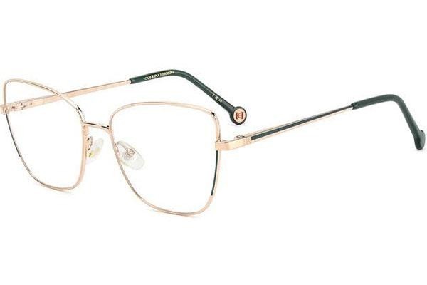 Glasses Carolina Herrera HER0209 PEF Cat Eye Gold