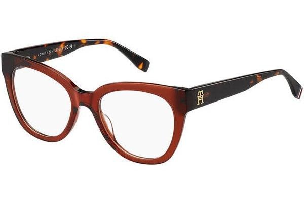 Brillen Tommy Hilfiger TH2054 C9A Cat Eye Rot