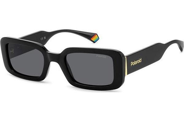 Sonnenbrille Polaroid PLD6208/S/X 807/M9 Polarized Rechteck Schwarz