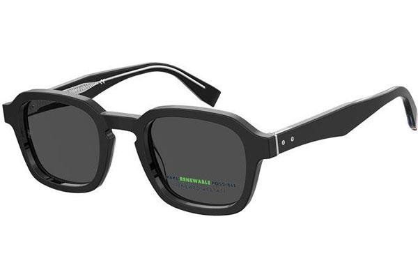 Sonnenbrille Tommy Hilfiger TH2032/S 807/IR Rechteck Schwarz