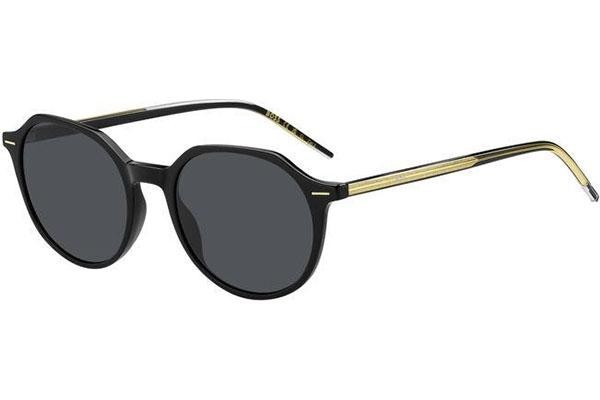 Sonnenbrille BOSS BOSS1584/S 7C5/IR Rund Schwarz