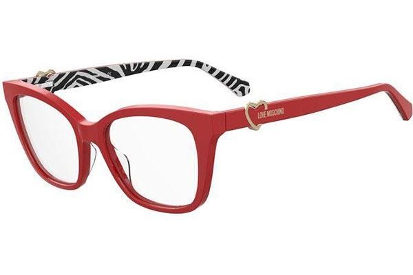 Brillen Love Moschino MOL621 C9A Cat Eye Rot