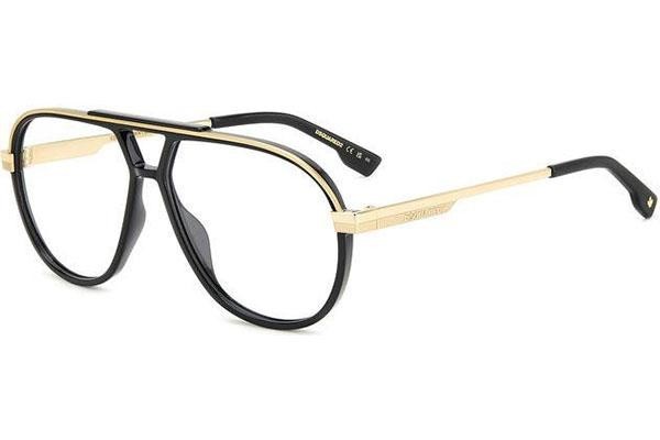 Glasses Dsquared2 D20113 807 Pilot Schwarz