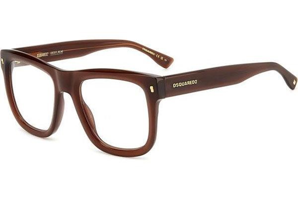 Brillen Dsquared2 D20114 09Q Quadratisch Braun