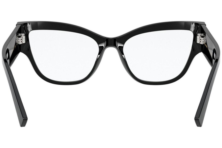 Brillen Dolce & Gabbana DG3378 501 Cat Eye Schwarz