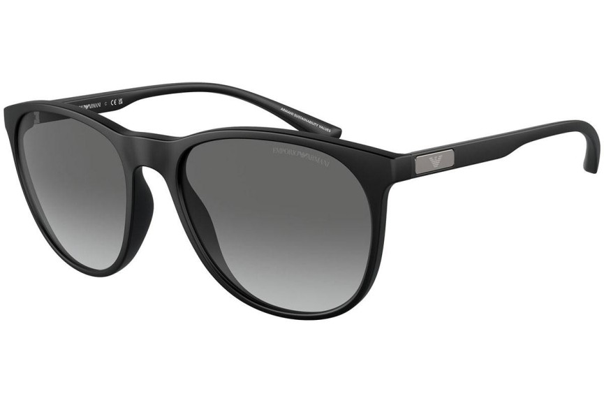 Sunglasses Emporio Armani EA4210 500111 Rund Schwarz