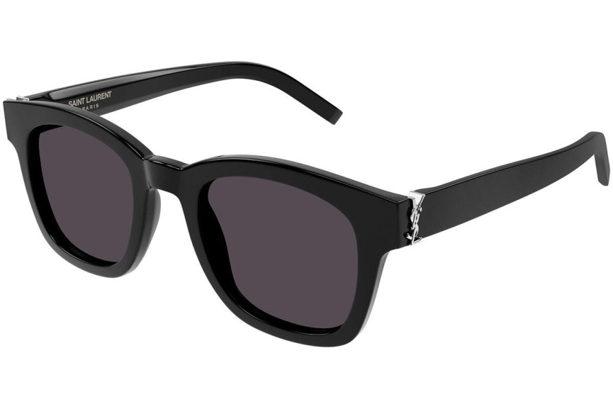 Sunglasses Saint Laurent SLM124 001 Rechteck Schwarz